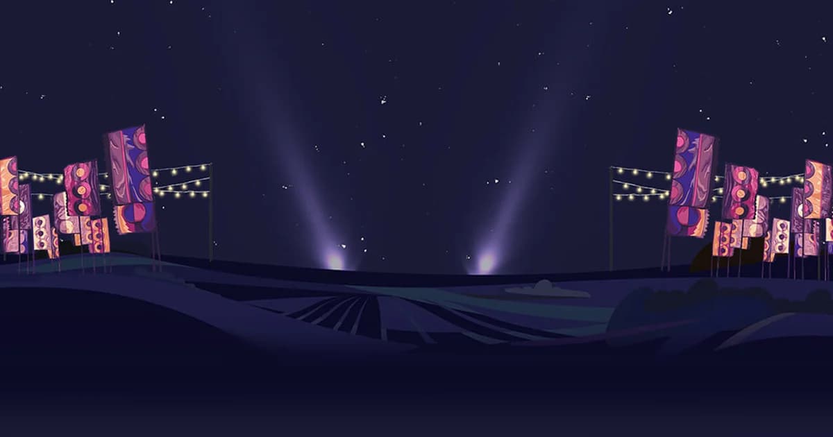 Glastonbury 2027 artwork
